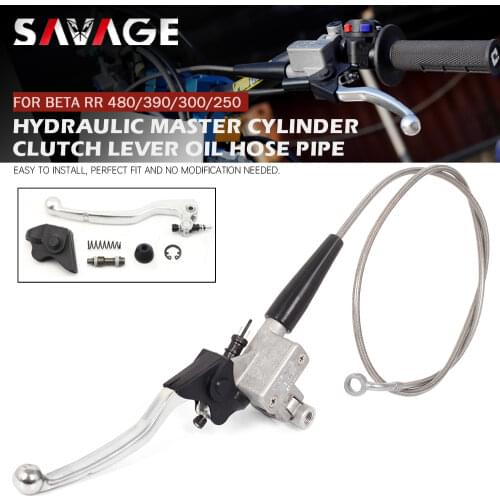 Hydraulic Clutch Master Cylinder For BETA RR 480/390/300/250 for GASGAS EC 350F 250F for TM Racing SMR Motorcycle Oil Hose Lever