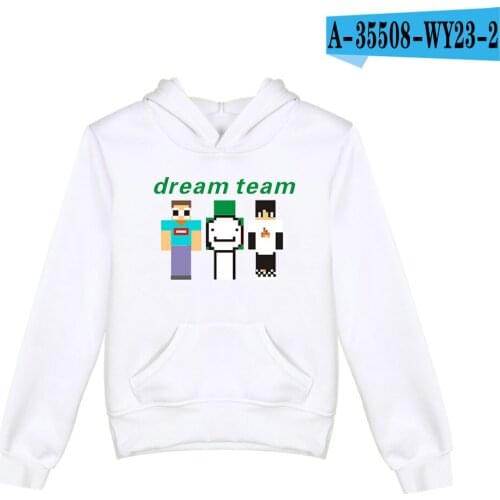 Dreamwastaken Hoodies Baby Boys Girls Hoody Older Children Pullover Outerwear Children clothes 2021 Spring New