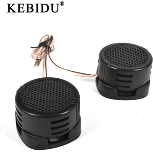 Kebidu 2x 500w High Efficiency Universal Mini Car Dome Tweeter Portable Loudspeaker Loud Speaker Super Power Audio Klaxon Sound