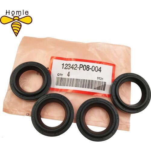 12342-PCX-004 X4 D For Honda K-Series Valve Cover Tube Seal Set K20 K23 K24 12342PCX004 12342-P08-004 12342P08004