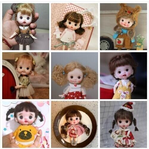 OB11 Handmade doll customization dolls Mini Doll cute doll
