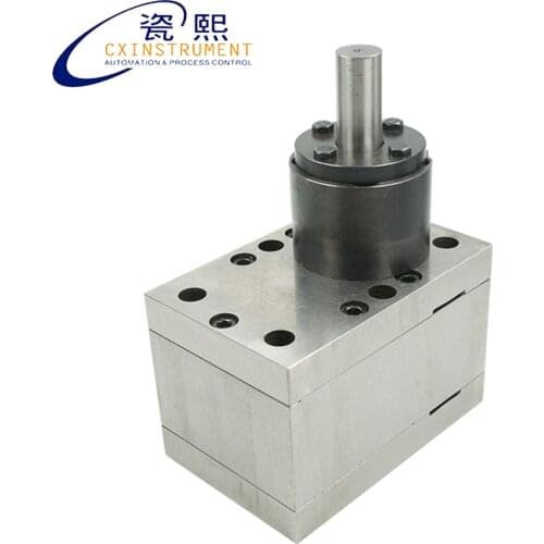 Small High Viscosity Gear Hot Oil Pump High accuracy Metering Melt Gear Pump 12CC/R Displacement