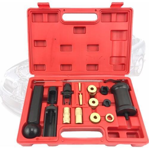 18PCS FSI Fuel Injector Service Tool Puller Set Injector Remover And Installer Tool Set For VAG Audi VW FSI Petrol