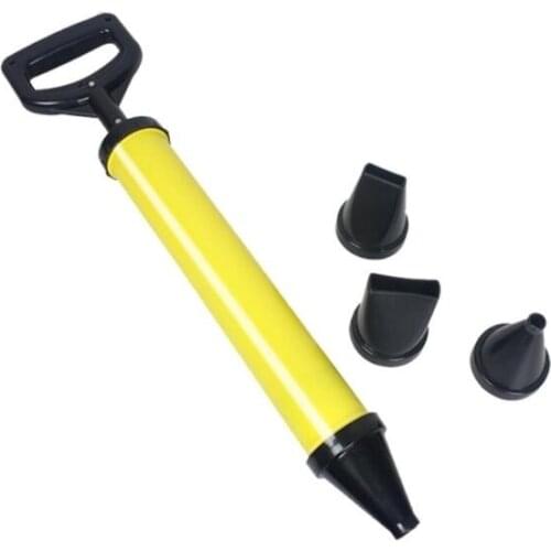Caulking Gun Mayitr Pointing Brick Grouting Mortar Sprayer Applicator Tool for Cement lime With 4 Nozzles