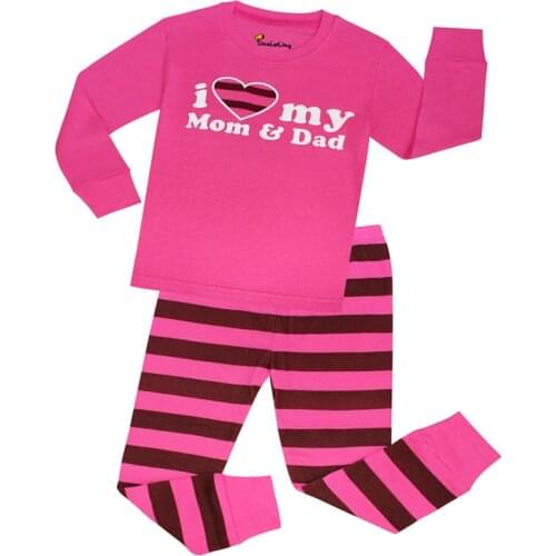 Boys Girls Long Sleeve Animal Cartoon Pajama Sets Children Sleepwear Toddler Girl Pajamas Teenage Boys Clothing Set Teen Pjs