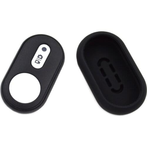 Bluetooth Selfie Shutter Remote Controller for Xiaomi Yi 1/2 4K Camera with Silicone Case Cover for Smartphone Selfie Control