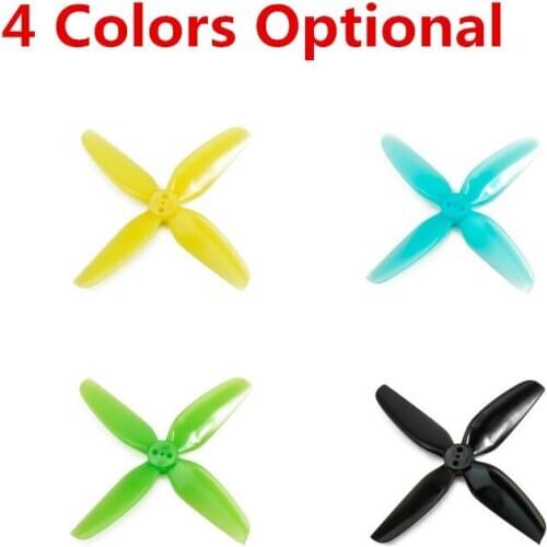 2 Pairs HQProp T3.1X3X4 4-blade 3.1Inch Poly Carbonate 2CW+2CCW Propeller for RC FPV Racing Drone Quadcopter Multicopter RC Part