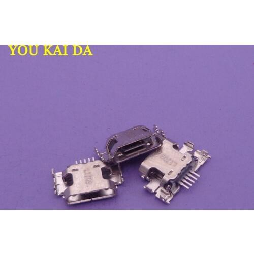5pcs/lot Micro mini USB Charging port jacks socket Connector 5pin 5.0 INCH for Asus zenfone2 LTE ZE500CL Z00D x920e Tail Repair