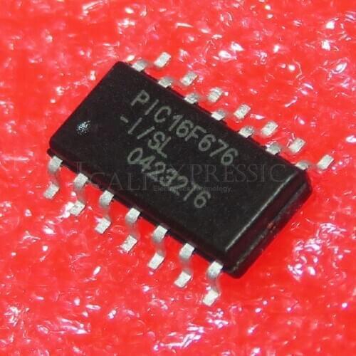 5PCS PIC16F676-I/SL PIC16F676 SOP-14 new original In Stock