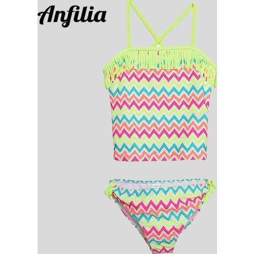 Детские раздельные купальники Anfilia China At AliExpress