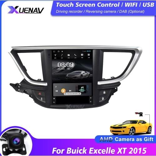 Car GPS Navigation Radio DVD Player for Buick Excelle XT 2015 Video Stereo Head uint multimedia player