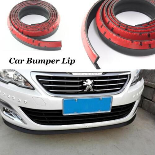 Car Bumper Lips For Peugeot 206 207 301 307 308 407 408 508 2008 3008 4008 5008 Front Spoiler Deflector / Body Kit / Strip Skirt
