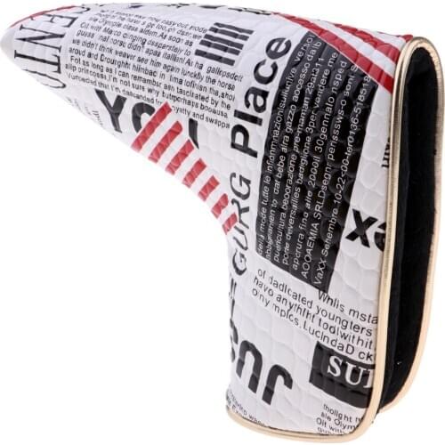 Golf Blade Cover Headcover Putter Head Protector Bag