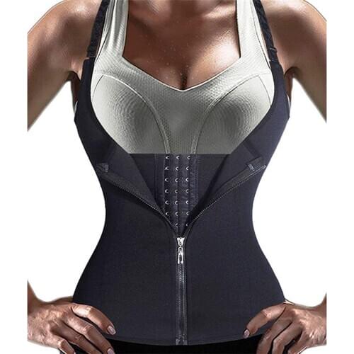Women Trainer Vest Neoprene Waist Trainer Body Shaper Slimming Girdles Waist Corset Women Shapewear Binder Trans Modeling Shaper