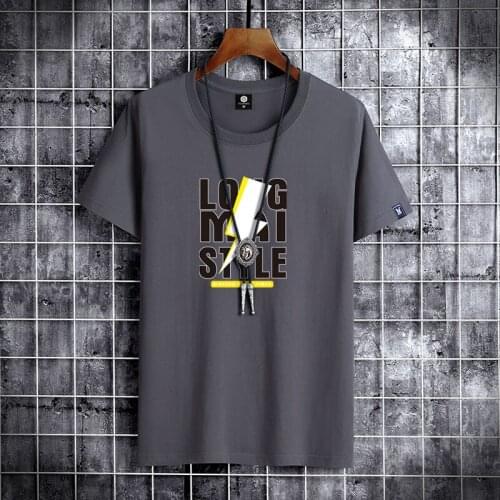 2021 NEW Letter Printing 100% cotton Men T Shirt Hip-Hop Cotton T-shirt O-neck Summer Male Causal Tshirts Fashion Loose Tees D17