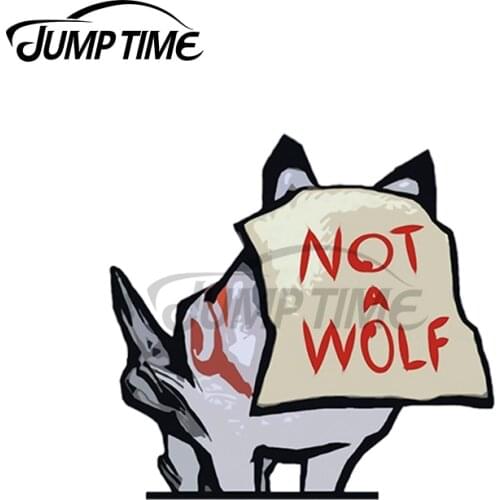 JumpTime 13 x 8cm For Okami No One Will Suspect a Thing Funny Car Stickers Bumper Personality Decal Windshield Car Assessoires