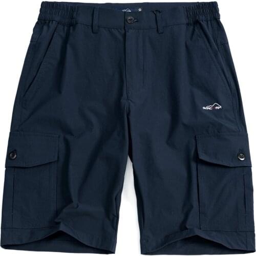 Summer Quick Drying Hiking Trekking Breathable Fabric Outdoor Multi-Pocket Mens Shorts Camping Fishing Casual Thin Shorts SG006