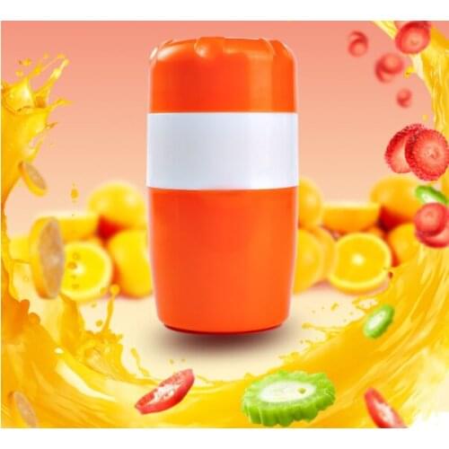 New product 500ml kitchen multifunctional manual juicer lemon juicer plastic household children outdoor portable juicer