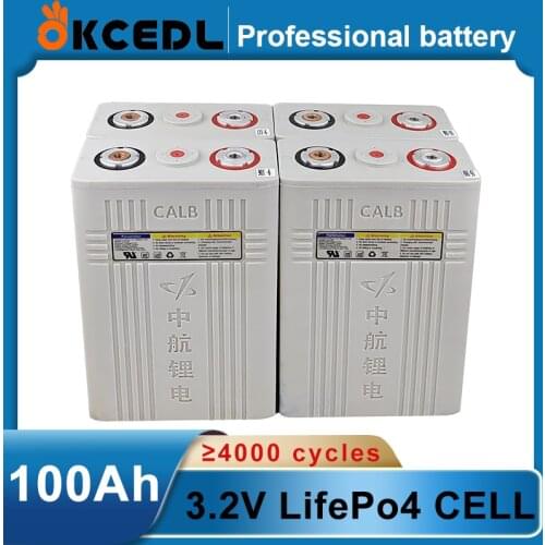 New 3.2V 100AH Grade A lifepo4 Battery Lithium Iron Phosphate CA100 EU US TAX FREE