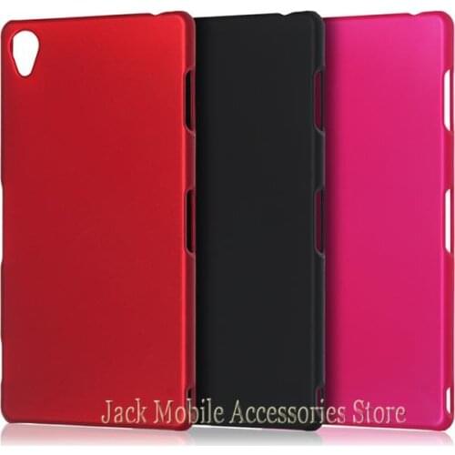 New High Quality Multi Colors Luxury Rubberized Matte Hard Phone Case For Sony Xperia Z3 L55T Free Shipping
