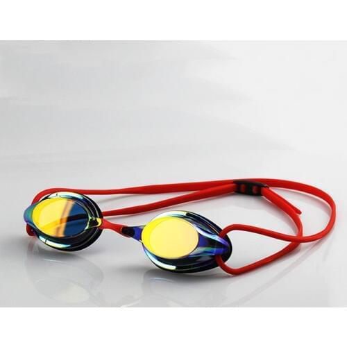 Professional Competition Swimming Goggles Plating Anti-Fog Waterproof UV Protection Silica Gel Diving Glasses Racing Spectacles