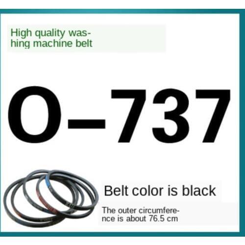 O-737 Full-automatic semi-automatic washing machine motor motor O-type wear-resistant transmission belt conveyor belt V-belt