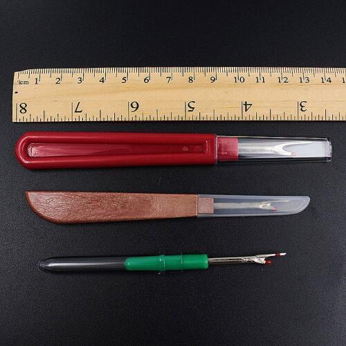 Thread Cutter Seam Ripper Stitch Unpicker Sewing Tools Plastic Handle Craft Tool Sewing Accessoriess 4pc/set