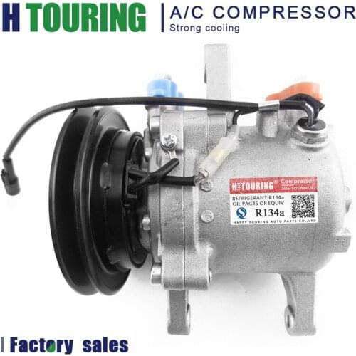SV07E AC Compressor For Car Kubota Tractors Replaces Single Goove 12 Volt 4472206771 4472206750 4472605540 4471806430 447190-274