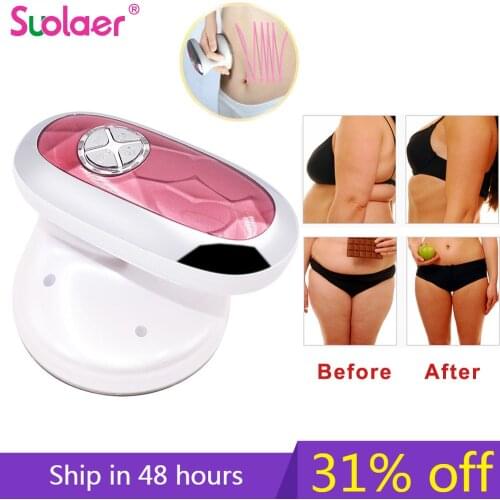 Ultrasonic Body Slimming Massager EMS Muscle Stimulator Lose Weight Radio Frequency LED RF Waist Legs Abdomen Slimming Device