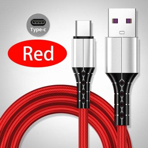 USB Type C For Samsung S20 S10 Fast Charging USB-C Data Cable For Xiaomi Redmi K30 mi 9 Pro Mobile Phone USBC Type-c