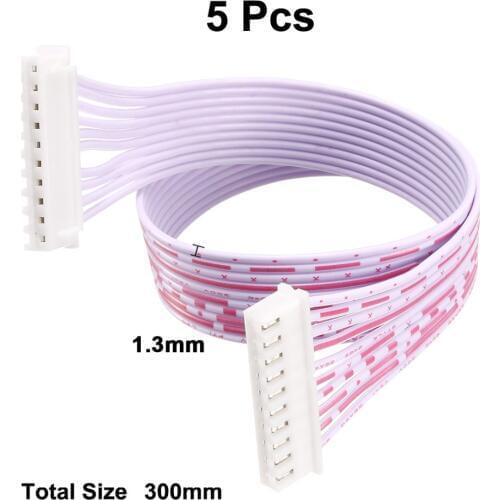 UXCELL 5pcs 30.5cm 30cm 6P 8P 9P 10P Female to Female Dupont Line JST XH Adapter Cable Ribbon Cable Jumper Wire 2.54mm Pitch