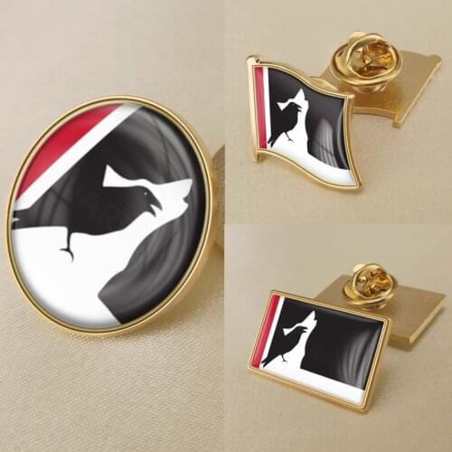 Koline of Canada Flag National Emblem Brooch Badges Lapel Pins