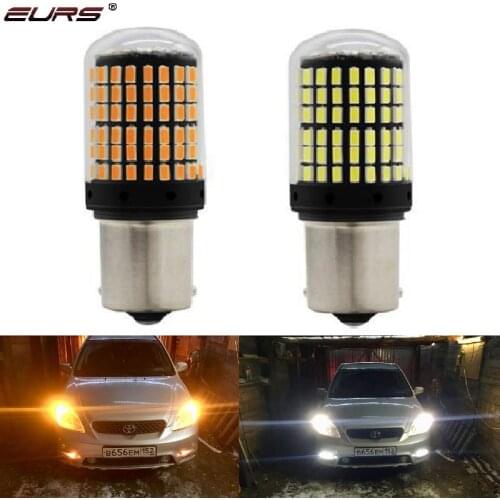 1x T20 S25 Canbus 1156 1157 LED Light Bulb 3014 144smd LED P21W BAY15D BAU15S LED 7440 7443 LED Car Turn Light Brake Light 12V