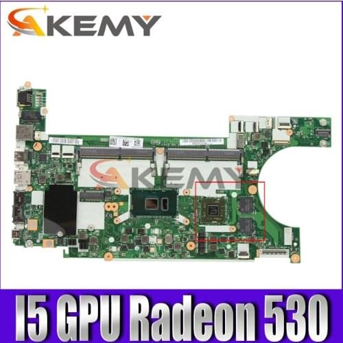 Akemy For The New Lenovo Thinkpad L480 L580 Notebook Motherboard EL480 EL580 NM-B461 CPU I5 GPU AMD Radeon 530 2GB 100% Tested