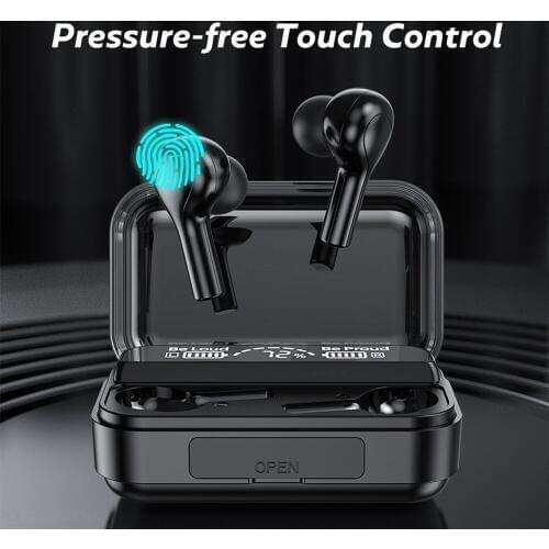 TWS Wireless Earphones Bluetooth 5.0 Earphone TWS HIFI Mini In-ear Sports Running Headset Support iOS/Android Phones HD Call