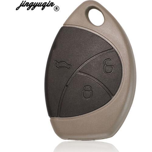Jingyuqin For Malaysia Toyota Remote Car key Shell 3 buttons Fob Key Blank Cover Replacement Case