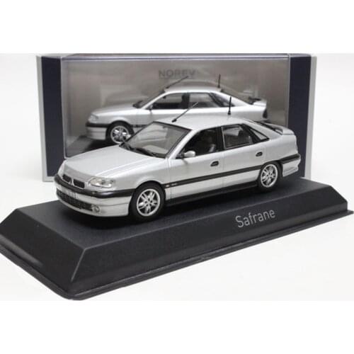 Diecast 1/43 Scalel Renault Safrane 1993 Model Cars Static Display Model Boy Gift Decoration Collection Alloy Mini Toys