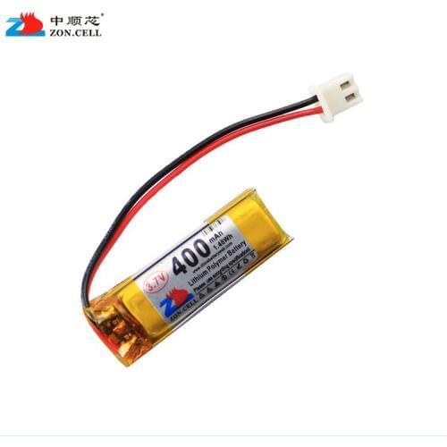 In the 400mAh 451235x2 core 3.7V lithium polymer battery 901235 recording pen Bluetooth business Rechargeable Li-ion Cell