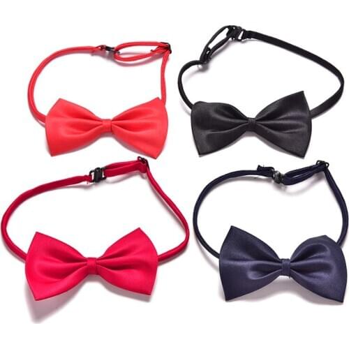 Cute Kids Bow Tie Candy Color Necktie Baby Boy Girl Wedding Dress Accessories