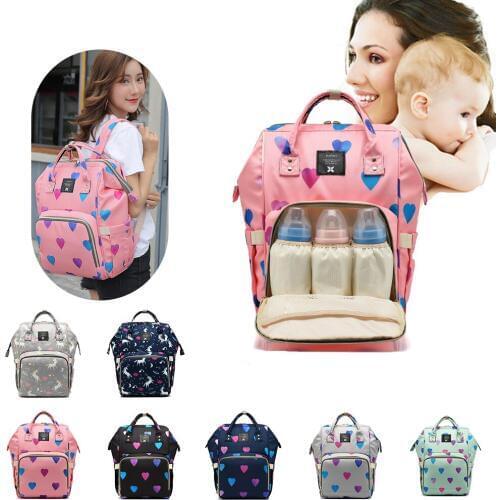 Fashion Mummy Maternity Nappy Bags Large Capacity Nappy Bag Travel Backpack for Baby Care Womens Fashion Bag Nursing Bag