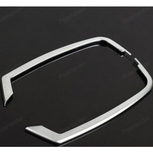 Car Styling Mouldings Front Door Audio Speaker Strip Trim Sticker Stereo Decal Cover For BMW 5 Series 520 523 530 2014