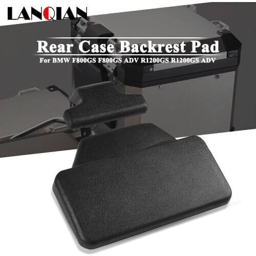 Motorcycle Rear Top Case Cushion Passenger Backrest Lazy Back Pad For BMW F800GS F 800 GS ADV R1200GS / ADV R1200GS Adventure
