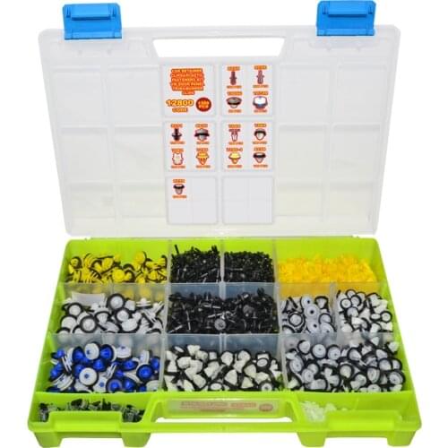 Clip Set Bag VW Trim Bumper Trim fastener for Isolated Grup3 1350 Parts + Car-Push Pin-Trim rivet