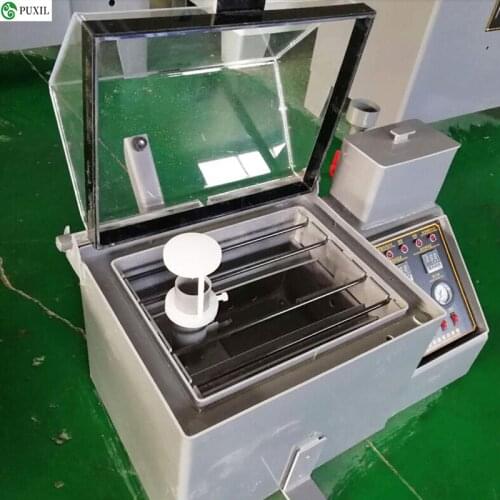 Small salt spray testing machine 220V 1500W neutral salt corrosion resistance test box test equipment LX-40B