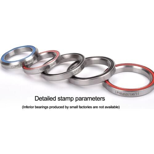 Bike Headset Bearing Bicycle Headset Sealed Ring Bearing Parts Headset Top Cap Bearings for Mountain MTB Bike