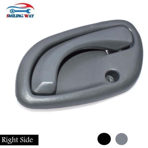 SMILING WAY Inside Door Handle Front Rear Right For Suzuki Esteem 1995-2002, Grand Vitara 1999-2005, Vitara 1999-2004 Grey Black