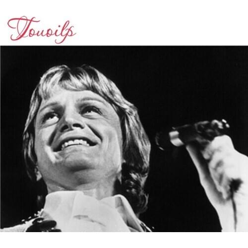 Superstar chanteur Claude Francois diamant peinture point de croix ronde Strass broderie en plastique craftsFull diamant peintur