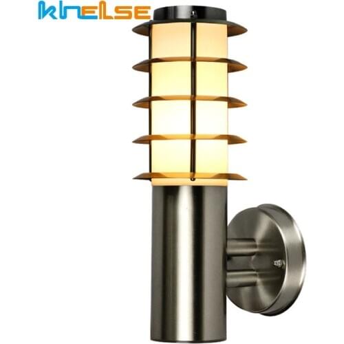 LED Outdoor Wall Lamp Light Porch Lights Aluminum Indoor Wall Pack Light E27 Waterproof IP65 Yard Garden Patio Landscape Lights