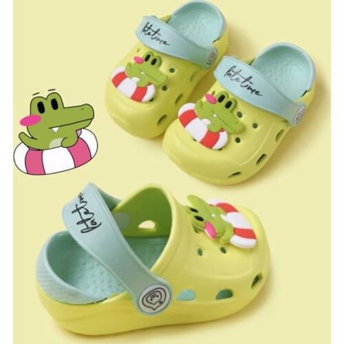 Baby slippers 2020 summer 1-3 years old girls boys indoor slippers baby toddler non-slip sandals and slippers