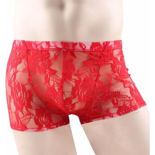 Males Sissy Panties Lingerie Lace Exotic Briefs Sex Night Lovers Panty Sexy Lingerie Thongs G Strings Erotic Underwear Panties